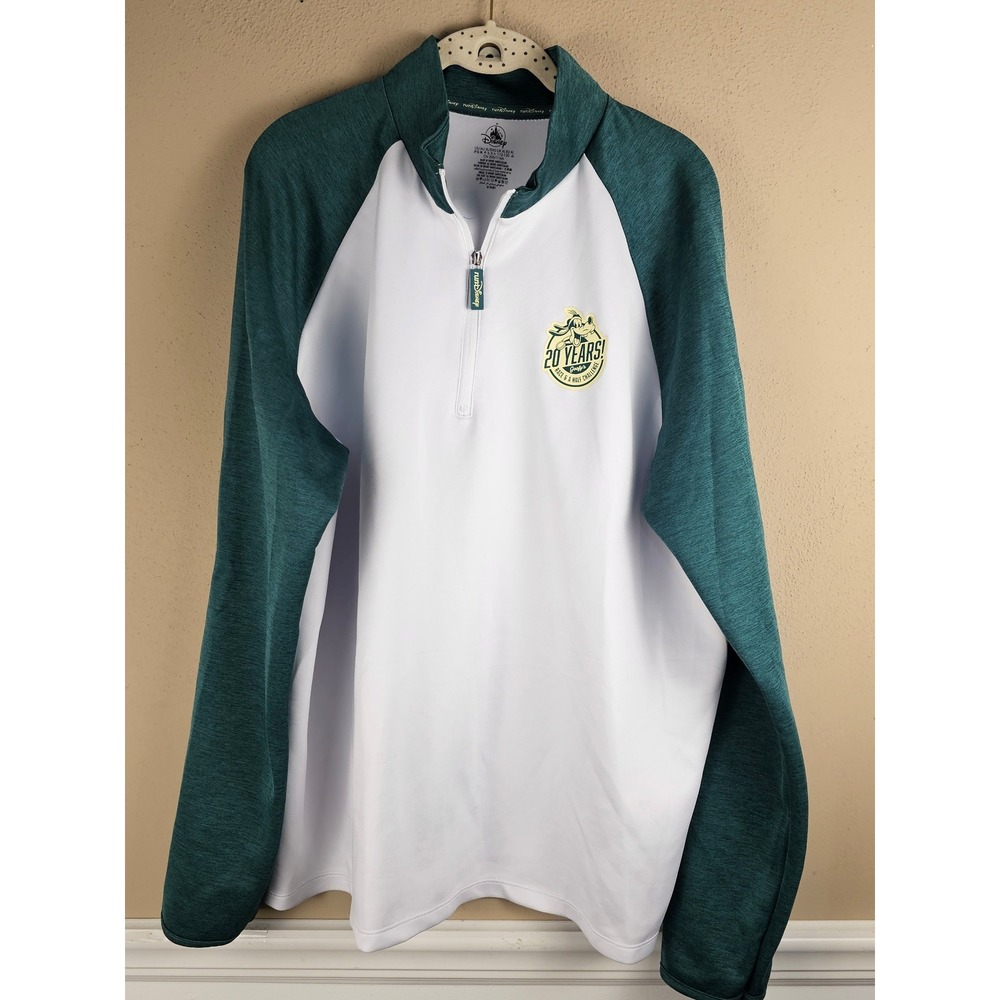Disney Parks Run Disney 2025 Goofy's Race & A Half Challenge 1/4 Zip Pullover XL